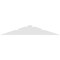 Ekena Millwork Saratoga Architectural Grade PVC Gable Bracket, 48"W x 8"H x 2"D x 4"F, 4/12 Pitch GBP048X08X0204SAR00 - alternate 3